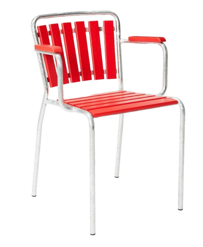 Embru HAEFELI Gartenstuhl m/o Armlehnen – Bild 14