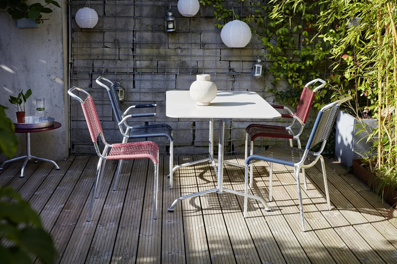 Embru ALTORFER Spaghettistuhl m/o Armlehnen – Bild 7