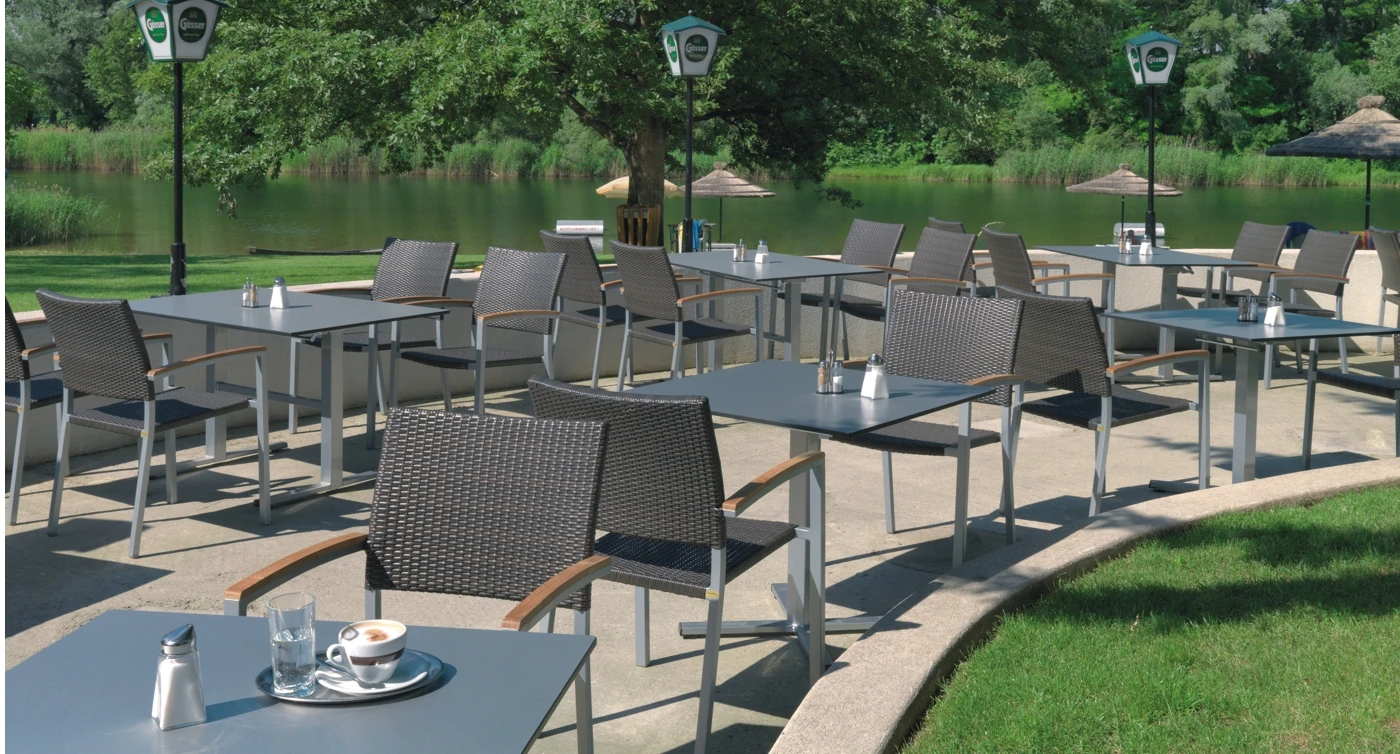 Karasek MANHATTAN Laminat Bistrotisch – Bild 3