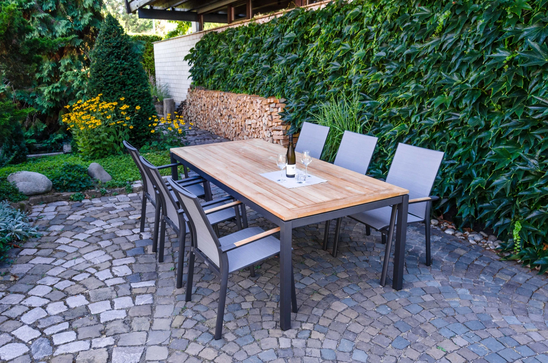 NOVICE Textilen Gartenstuhl – Bild 3